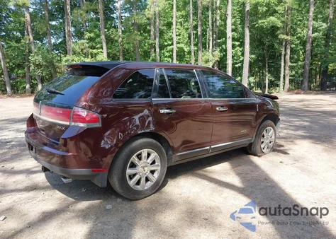 2009 Lincoln Mkx из США, поврежденный, VIN 2LMDU68C89BJ02407